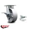 Service Caster 6 Inch Kingpinless Semi Steel Wheel Swivel Caster with Brake and Swivel Lock SCC SCC-KP30S620-SSR-SLB-BSL - alternate 3